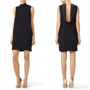 Trina Turk Black Open Back Cocktail Dress